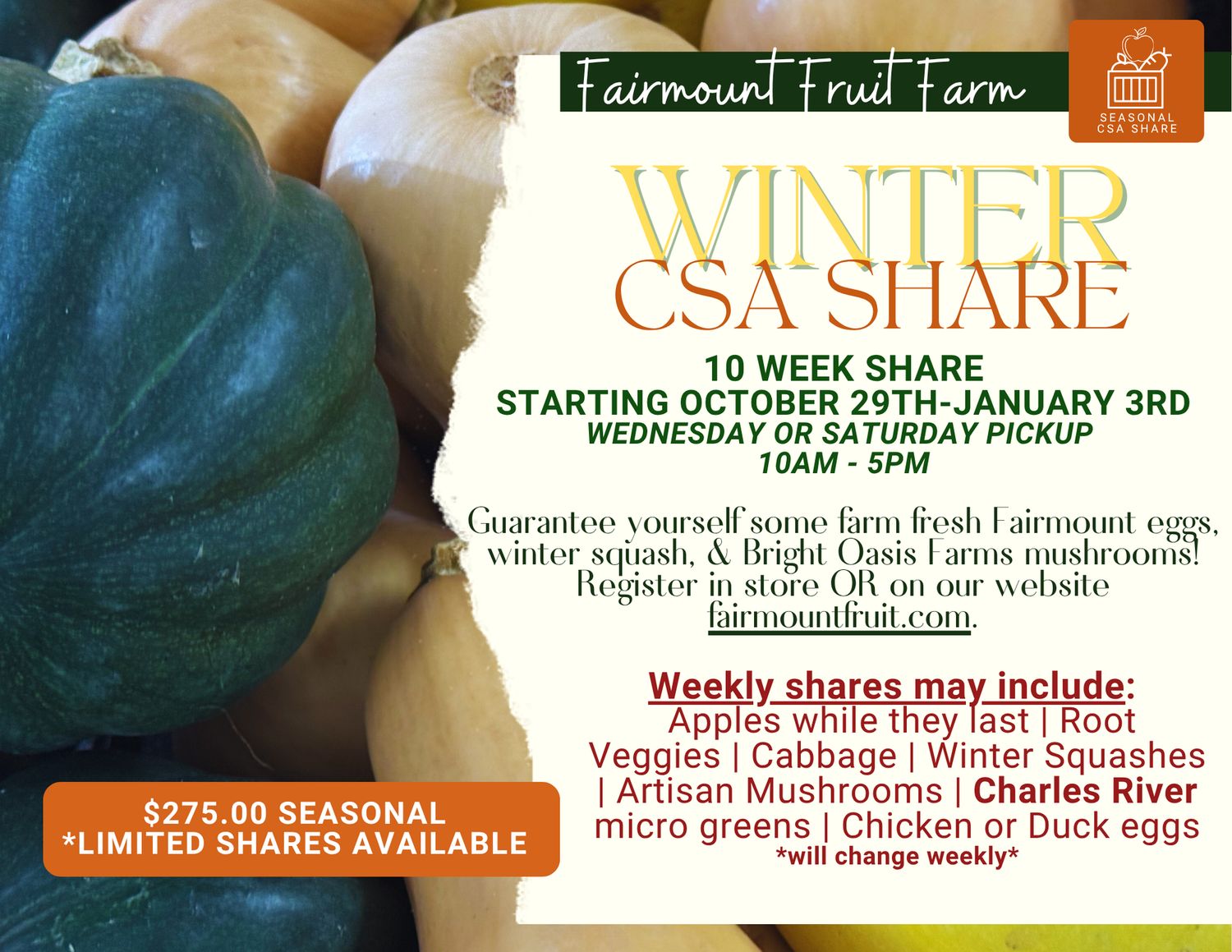 Winter CSA Share