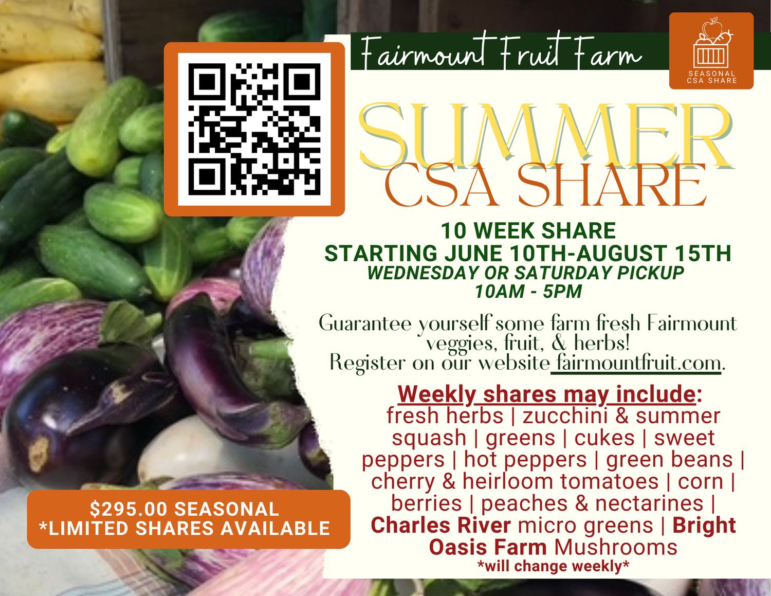 2026 Summer CSA Share