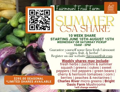 2026 Summer CSA Share
