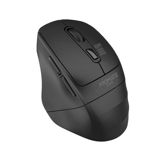 Promate SAMIT.BLK Ergonomic Wireless Mouse