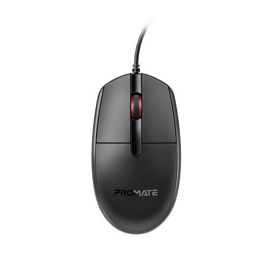 Promate CM-1200 3-Button Wired Optical Mouse