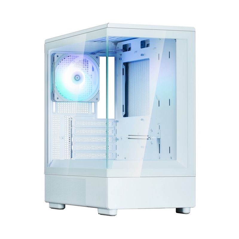 Zalman P10 mATX Mini Tower Case - White
