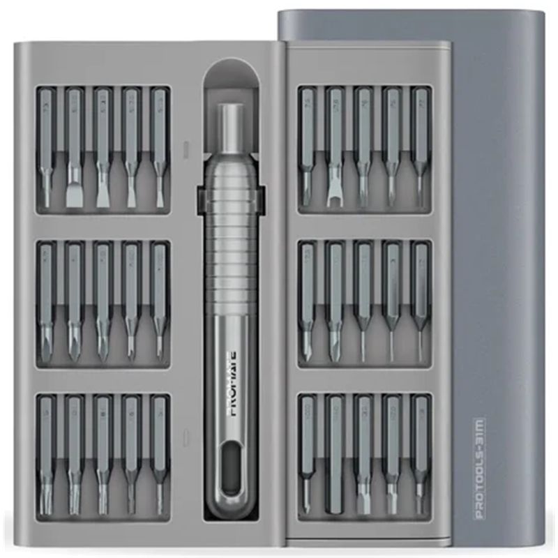 Promate 31 Piece Super Mini DIY Pocket Size Precision Screwdriver Kit