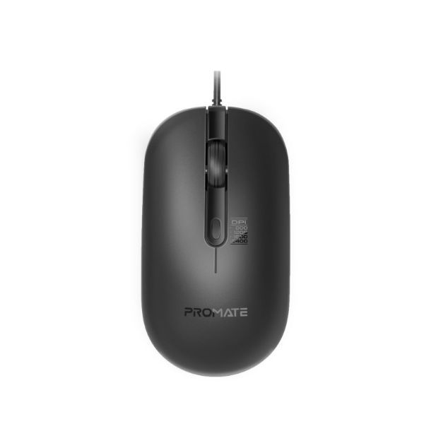 Promate CM-2400 4-Button Wired Optical Mouse