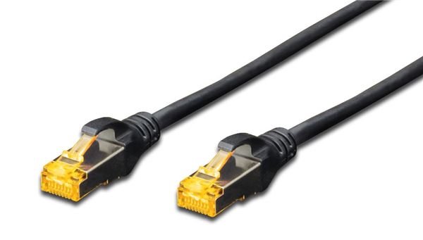 Digitus S-FTP CAT6A Patch Cable - 5m Black