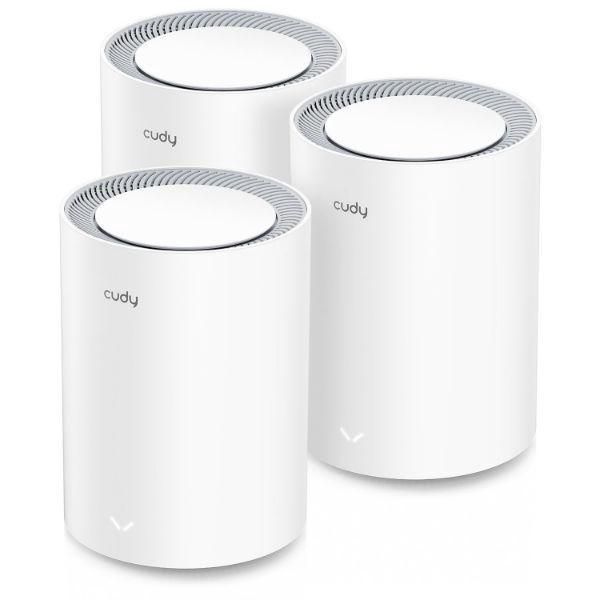 Cudy M3000 AX3000 Dual-Band Wi-Fi 6 Mesh System - 3 Pack