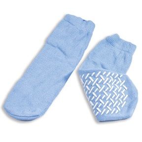 Blue Slipper Socks - Large Blue Slipper Socks - Large