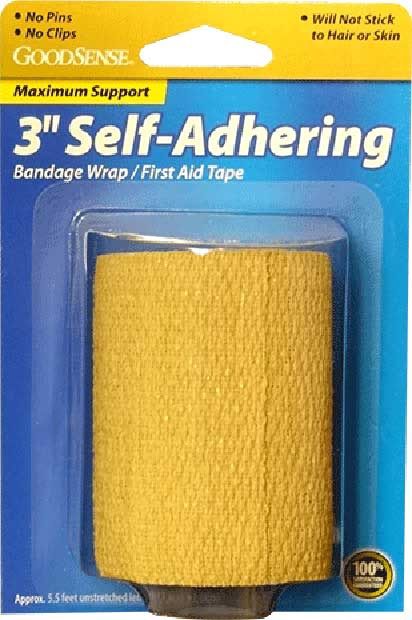 GoodSense 3" Self-Adhering Bandage Wrap