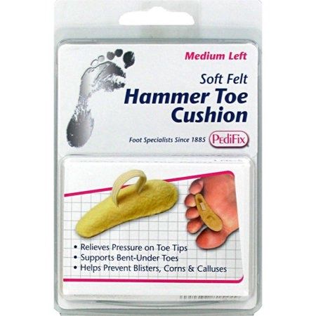 Pedifix Hammer Toe Cushion - Medium - Left Pedifix Hammer Toe Cushion - Medium - Left