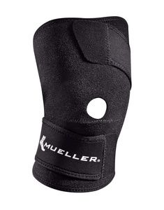 Mueller Wraparound Knee Support Brace - Black