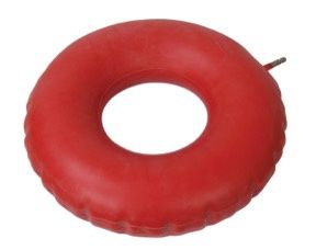 Rubber Inflatable Cushion - Red