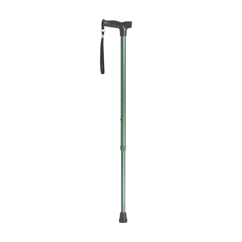 Folding Cane w/ Comfort Grip - Green