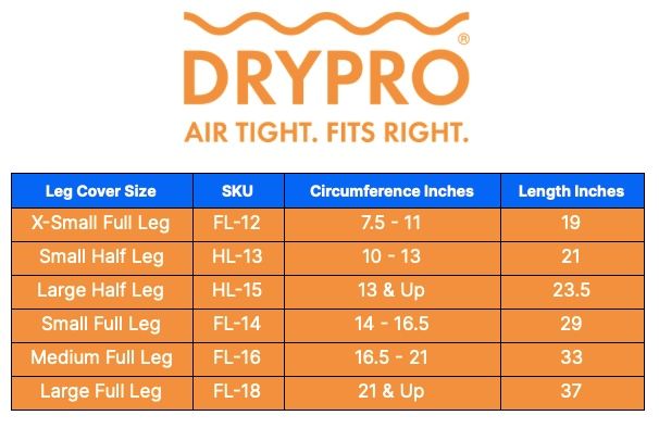 DryPro Large Half Leg
