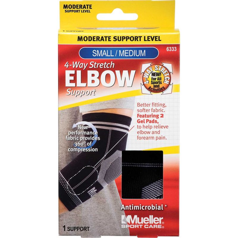 Mueller 4-Way Stretch Elbow Support SM/MD