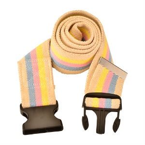 Gait Belt 72" Stripes w/ Plastic Buckle