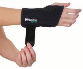 Mueller Green Fitted Right Hand Wrist Brace - L/XL- Black Mueller Green Fitted Right Hand Wrist Brace - L/XL- Black
