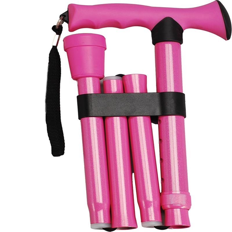 Folding Cane - Pink