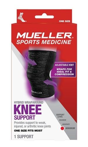 Mueller Hybrid Wraparound Knee Support