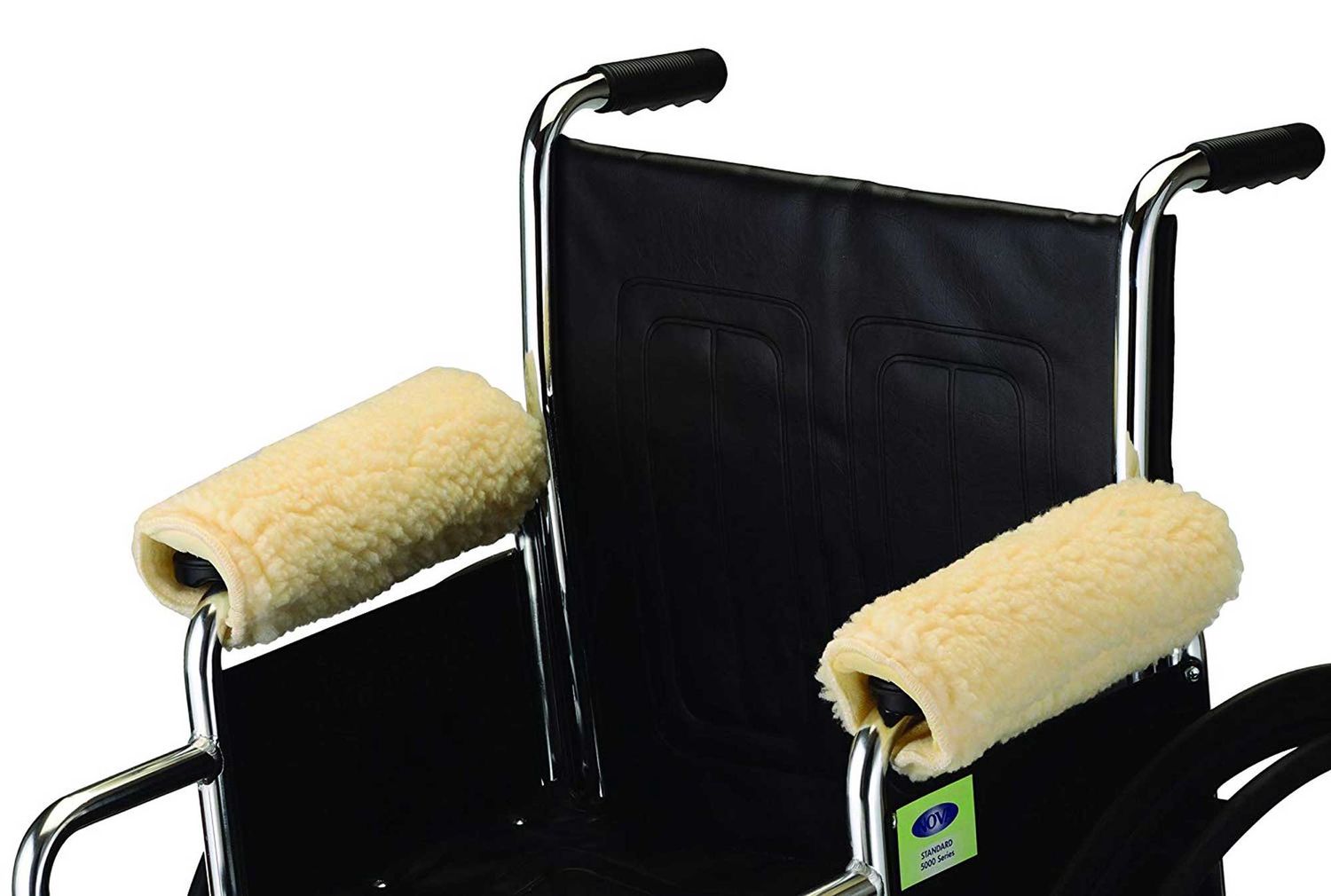 Nova Sheepskin Fleece Arm Rest Covers