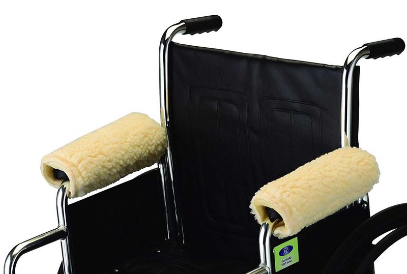 Nova Sheepskin Fleece Arm Rest Covers