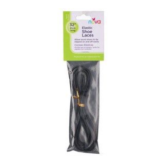Elastic Shoelaces 32" - Black