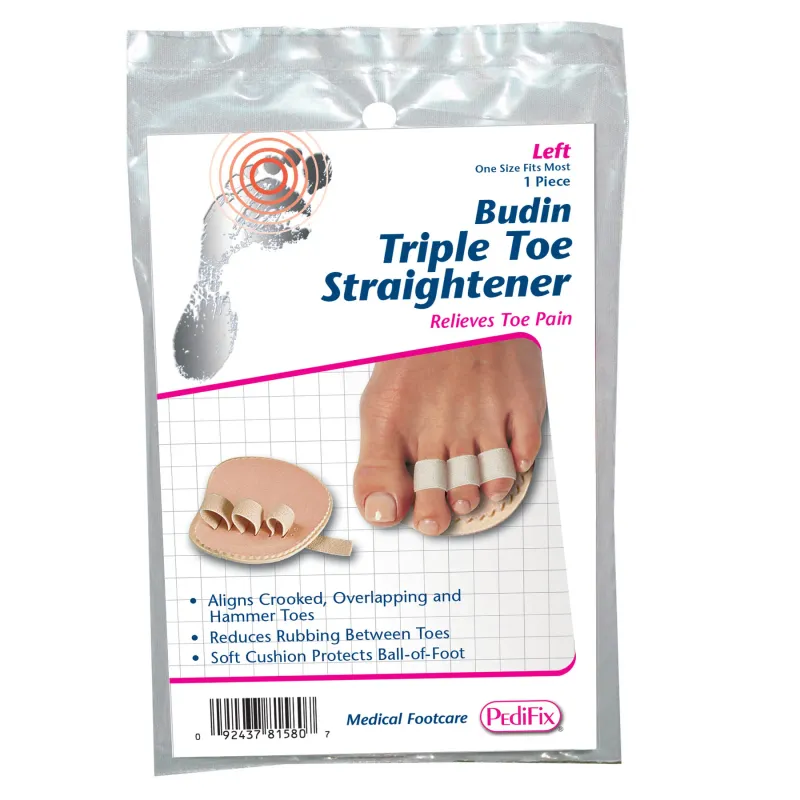 Pedifix Podiatrists' Choice Triple Toe Straightener - Left P58L Pedifix Podiatrists' Choice Triple Toe Straightener - Left P58L