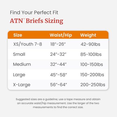 Tranquility ATN Small Adult Briefs - Unisex 10ct-2184