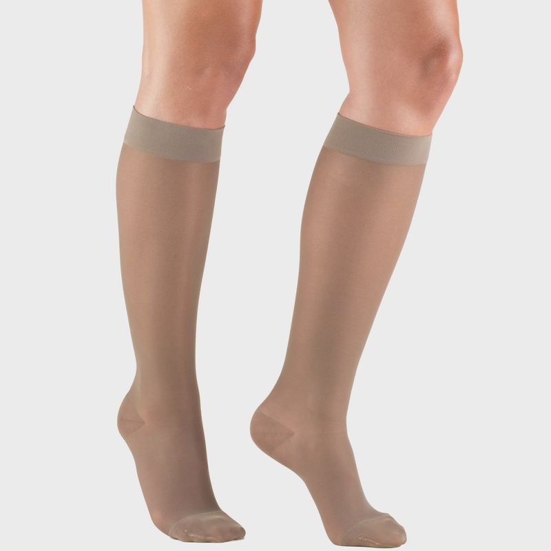TF 15-20 Knee High Lites, Taupe, Large TF 15-20 Knee High Lites, Taupe, Large