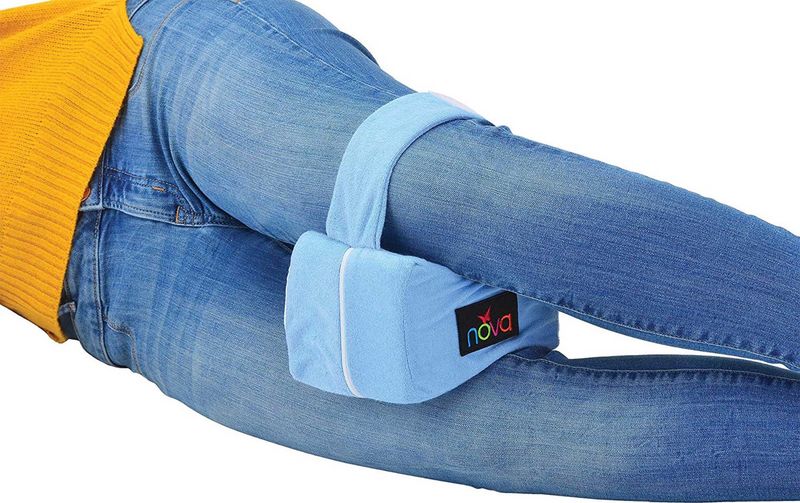 Leg Spacer Knee Pillow - Small, Blue
