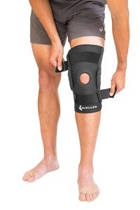 Mueller Hinged Wraparound Knee Support Brace L/XL