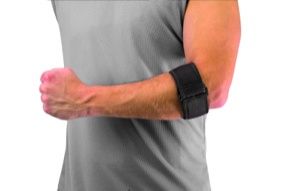 Mueller Tennis Elbow Support With Gel Pad - Black