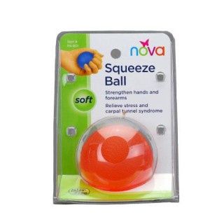 Exercise Squeeze Ball - Soft - Orange