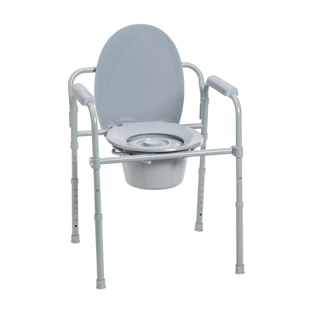 Folding Steel Commode Folding Steel Commode