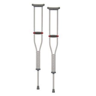 CRUTCH ALUMINUM QUICK ADJUSTABLE - SHORT CRUTCH ALUMINUM QUICK ADJUSTABLE - SHORT