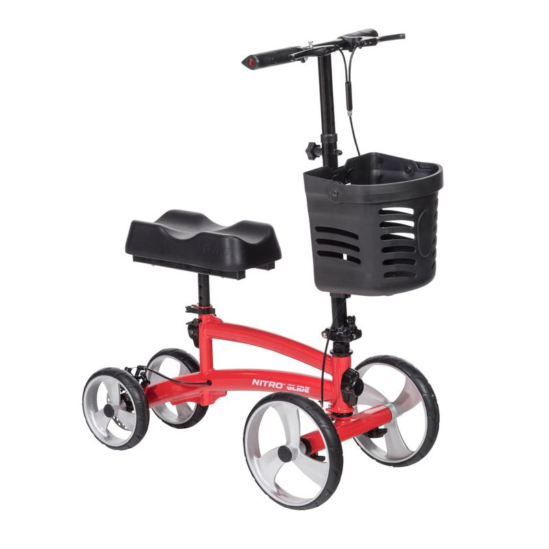 Nitro® Glide Knee Walker Red 791RD