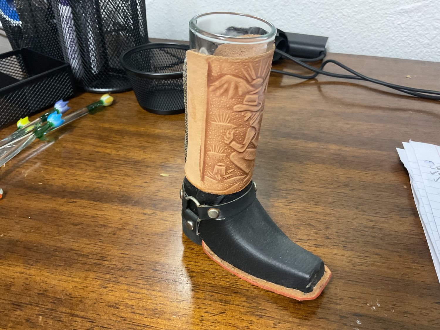 Boot shot glass