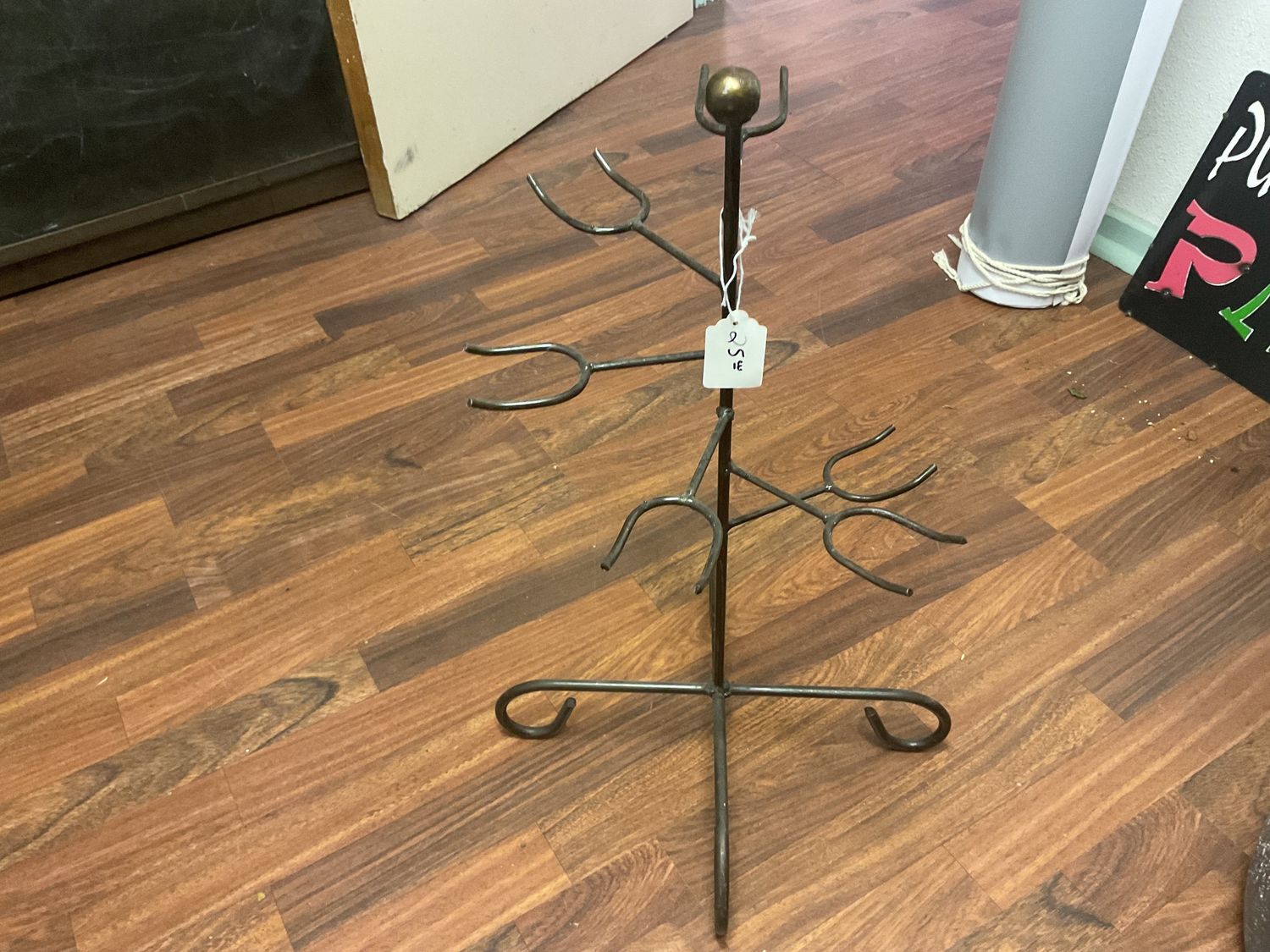 Wine bottle small coat hanger