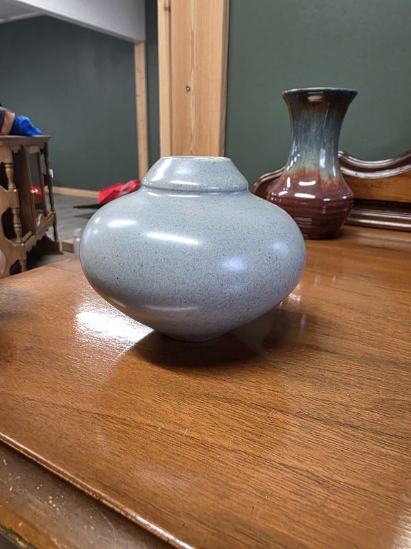 Speckled Grey Vase
