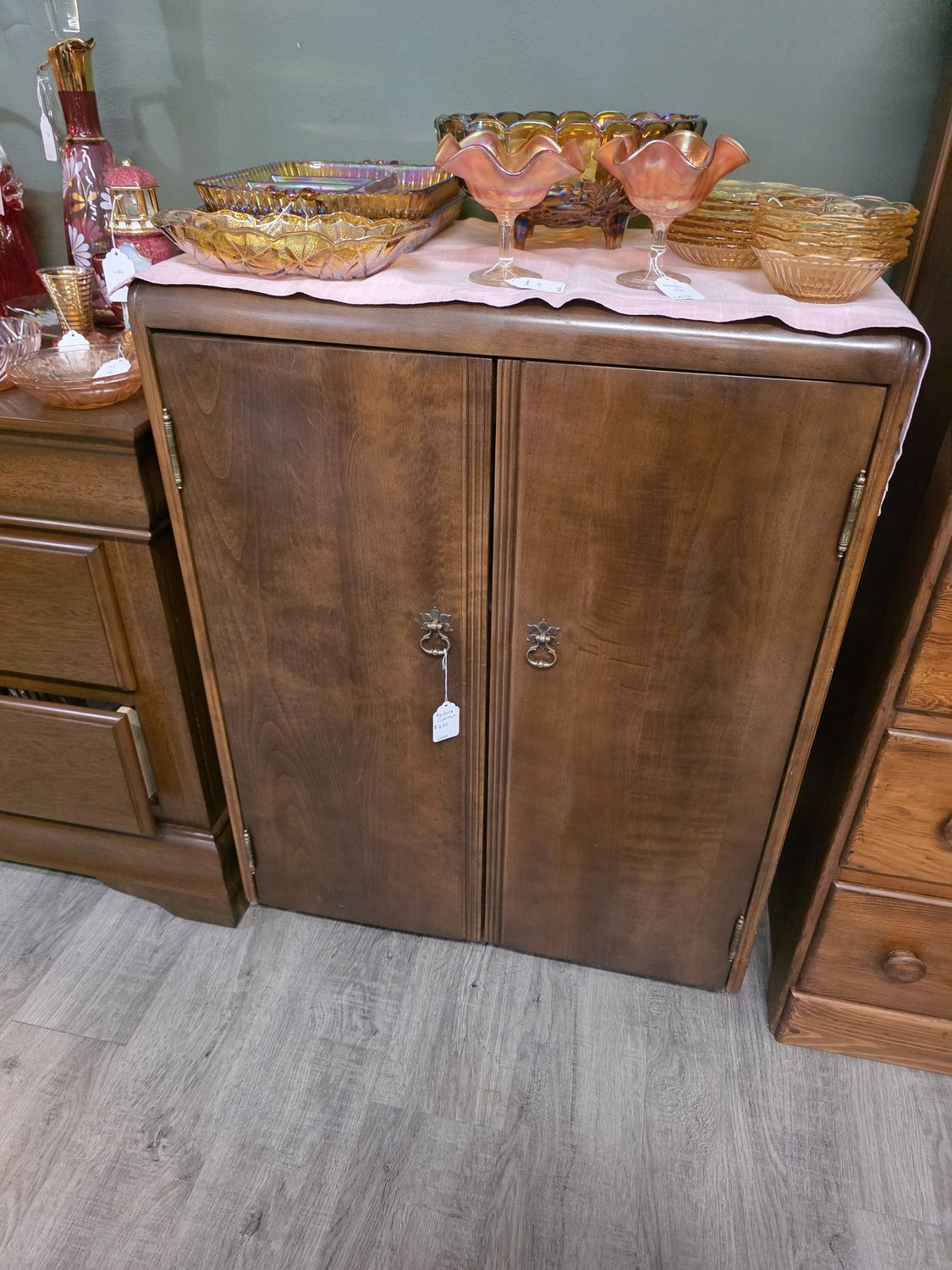 record cabinet