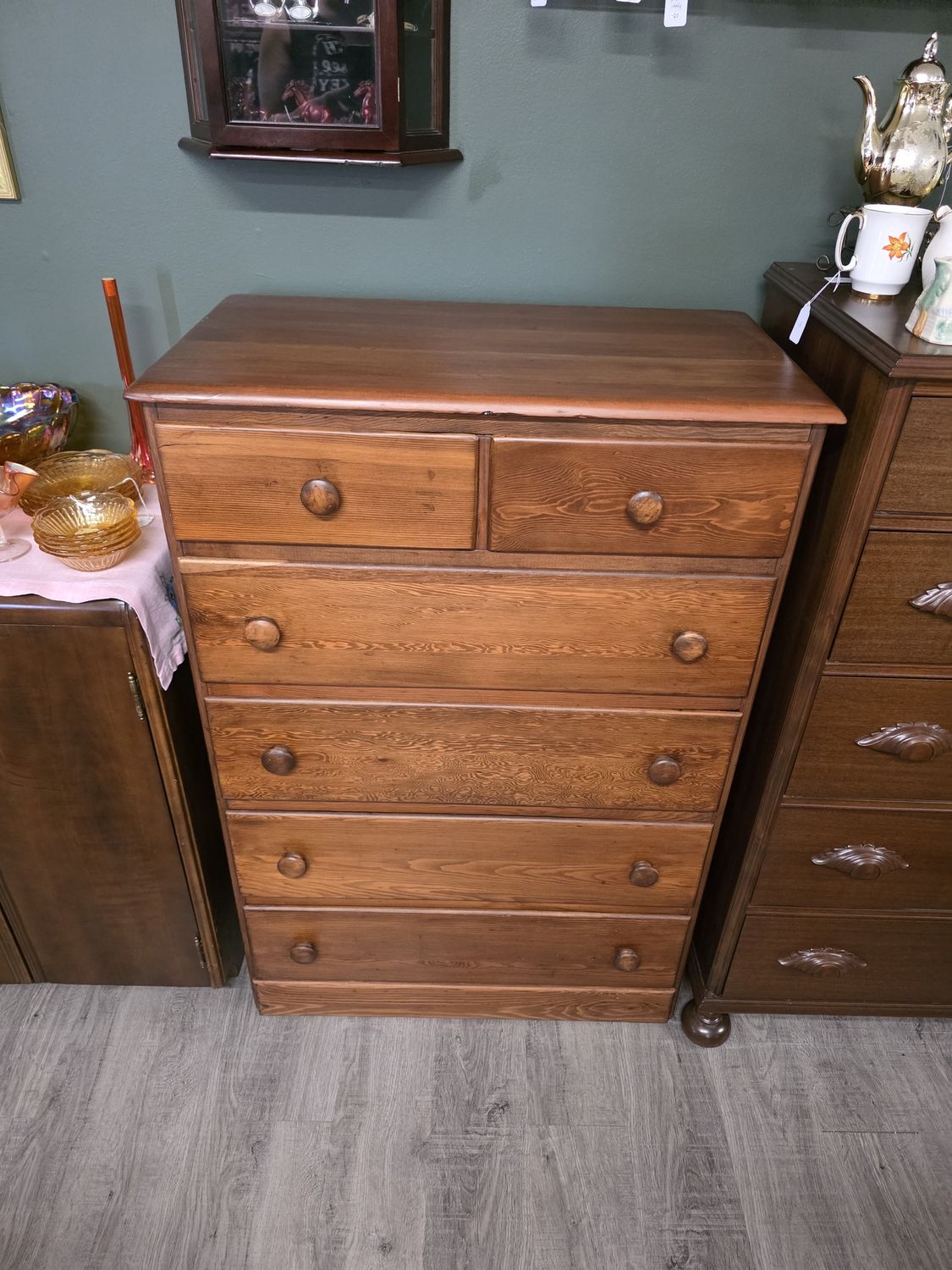 vintage all original dresser