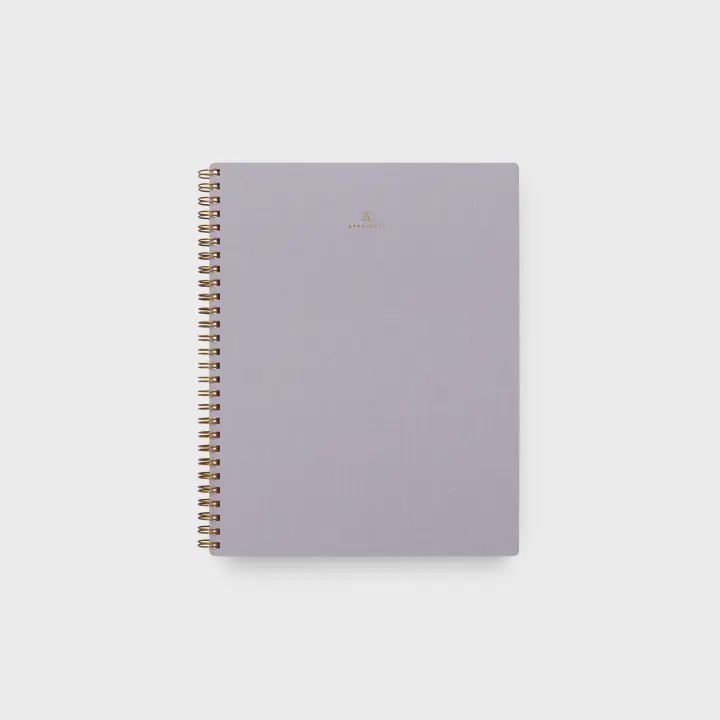 The Notebook - Lavender Grey Lined
