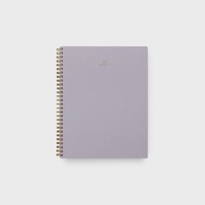 The Notebook - Lavender Grey Lined