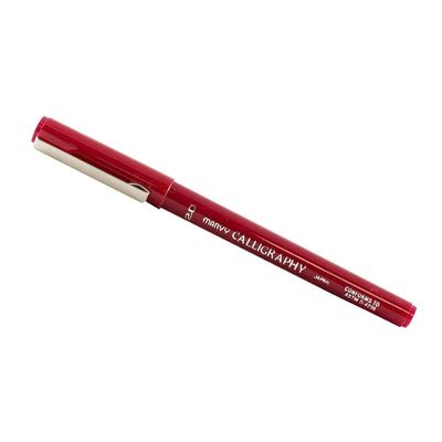 2.0 Burgundy Calligraphy Pen
