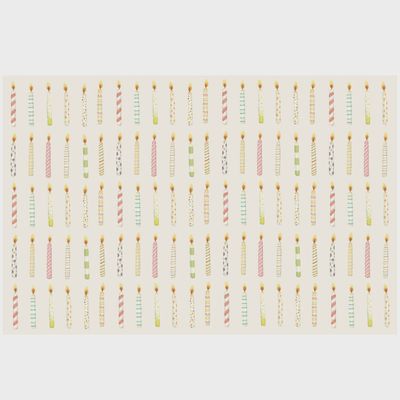 Birthday Candles Placemats