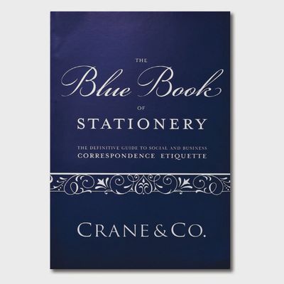 Blue Book of Stationery