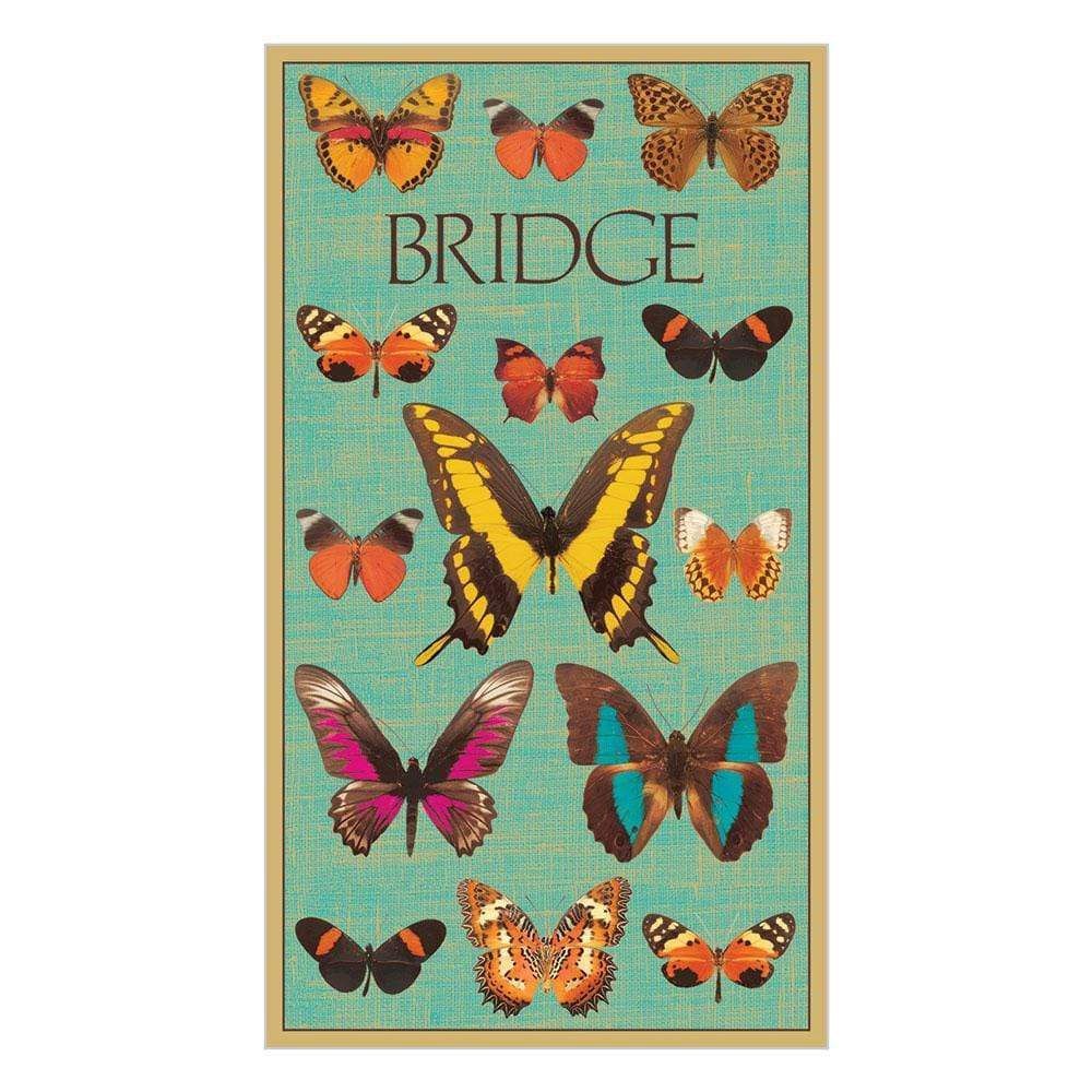 Bridge Score Pad - Butterflies
