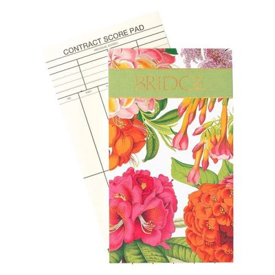 Bridge Score Pad - Jefferson's Garden