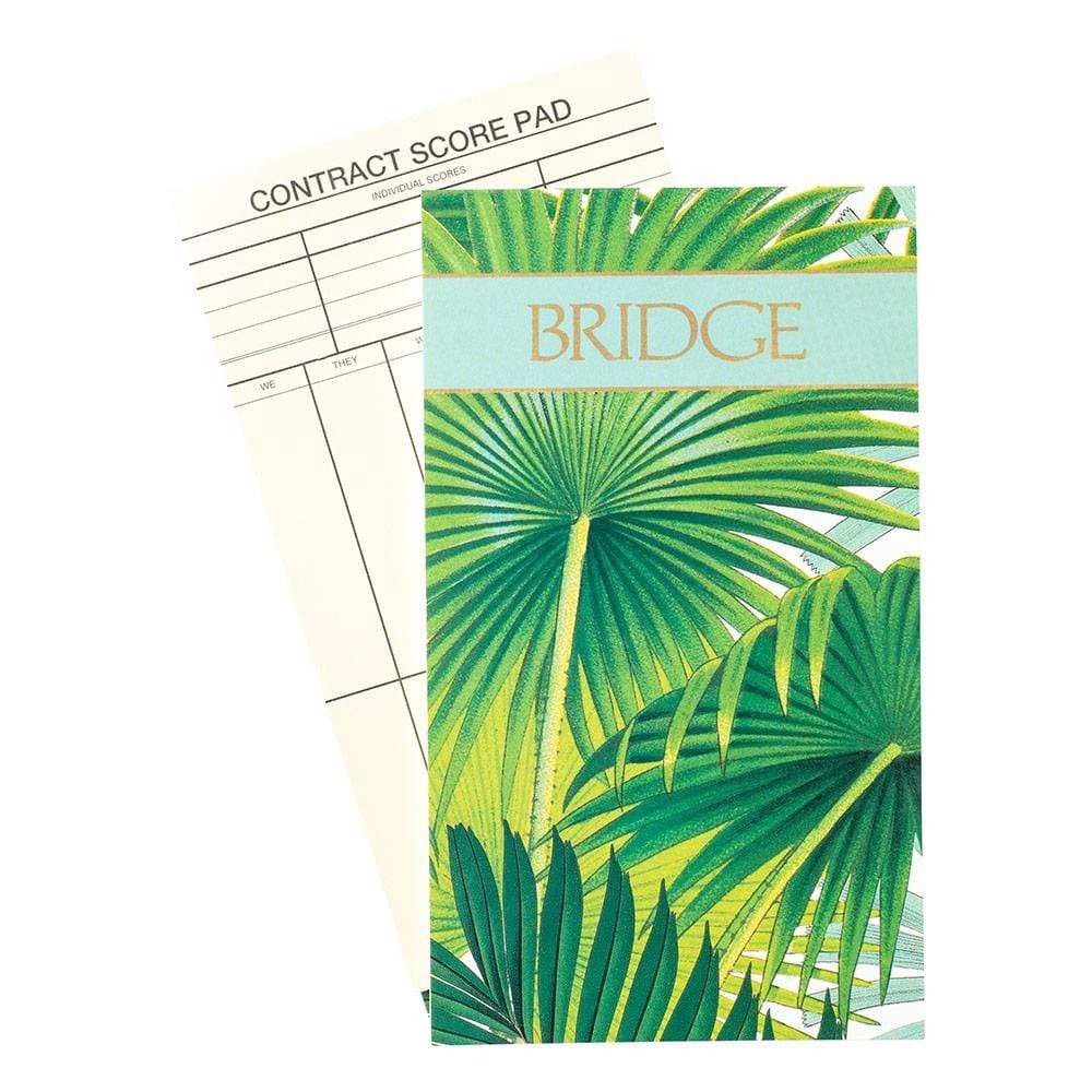 Bridge Score Pad - Palms
