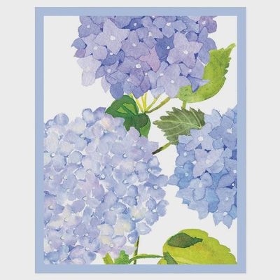 Bridge tallies Hydrangea and Porcelain