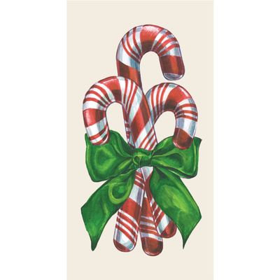 Candy Cane Guest Towels